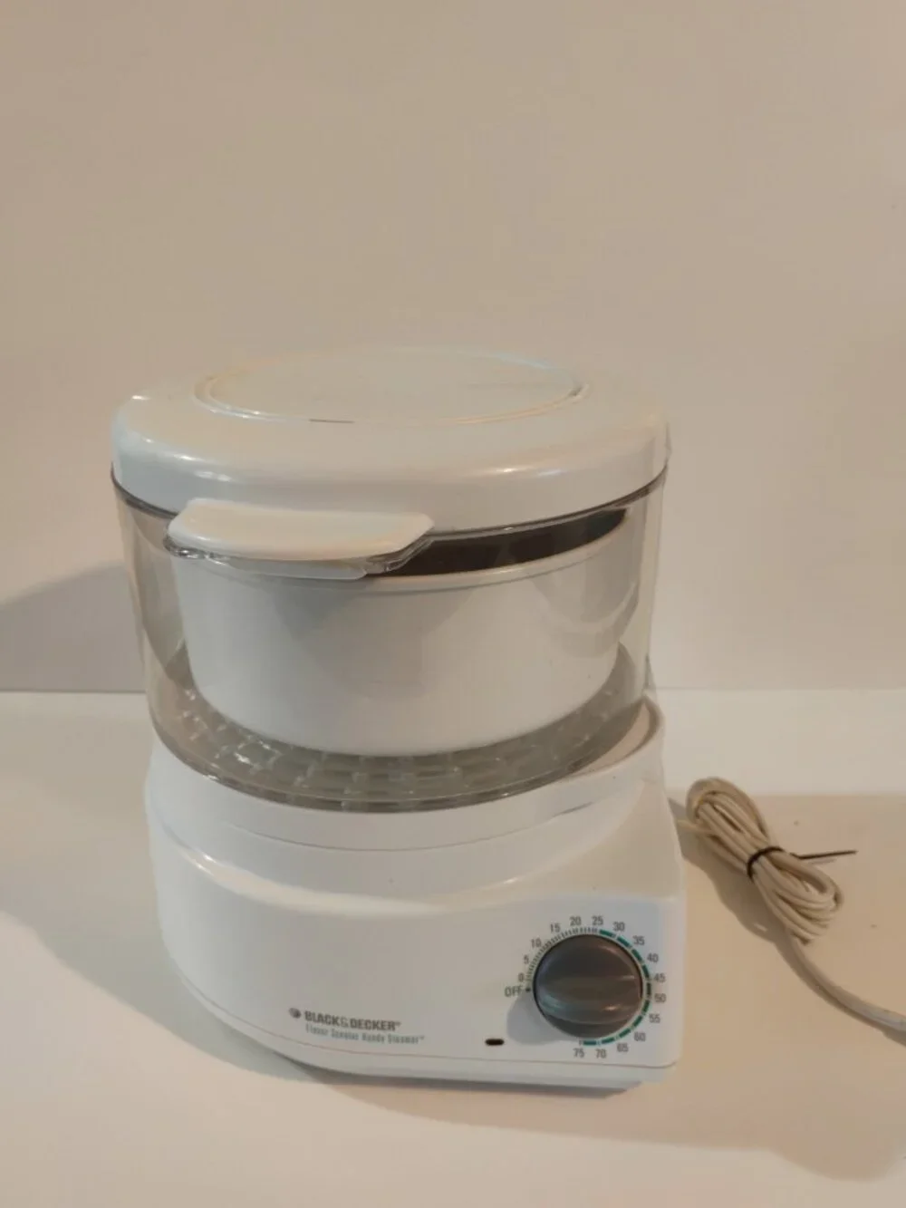Black & Decker Flavor Scenter Handy Steamer HS800 Type 1 Food Steam Cooker Rice